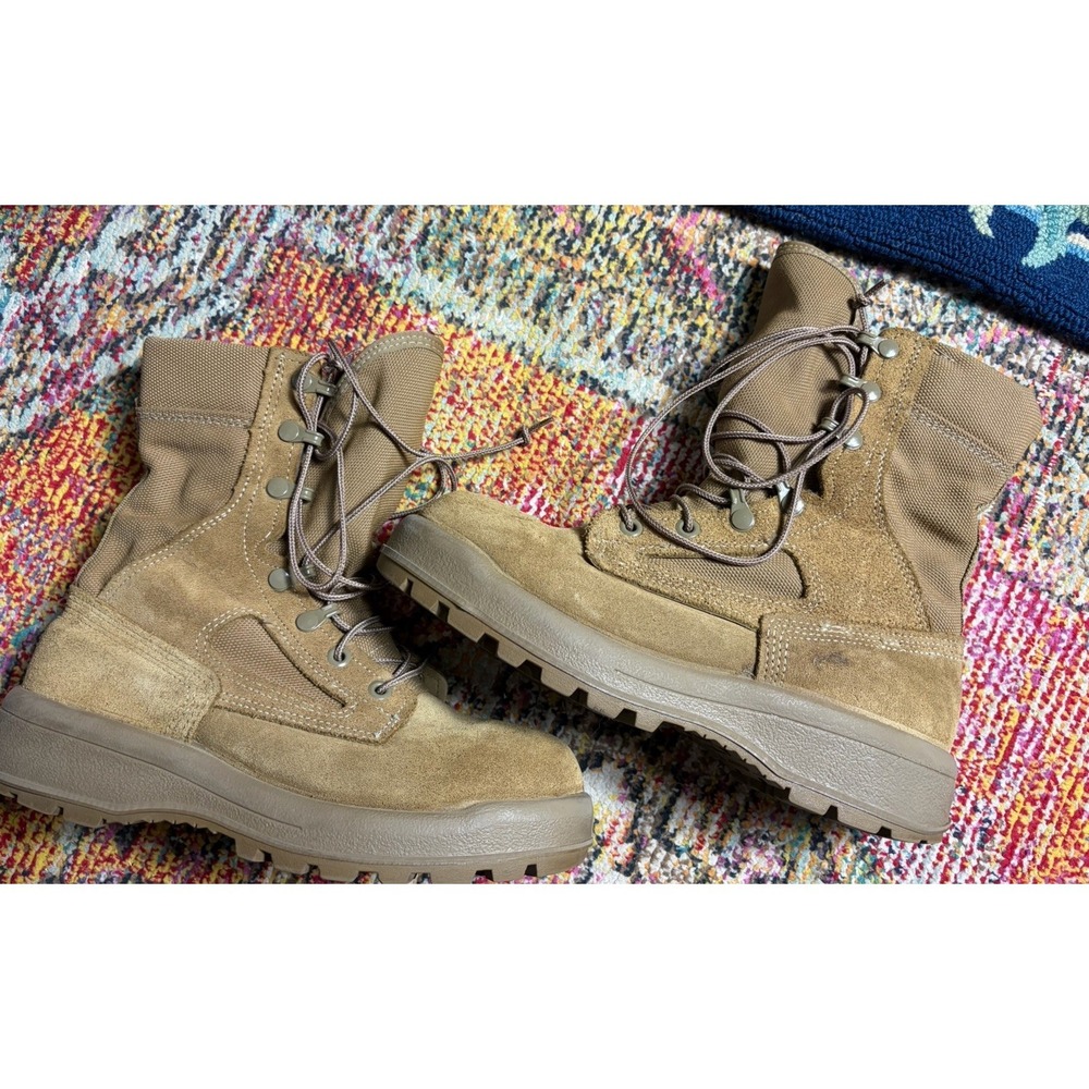 Combat Boots Military Desert Suede Gore-Tex Lining Vibram Sole Mens 7.5 RF